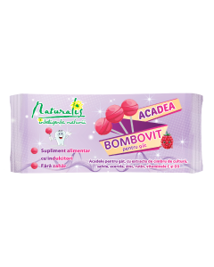 Acadea Bombovit impotriva durerilor in gat, 6 g, 1 acadea, Naturalis