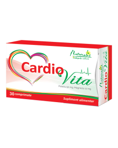 CardioVita, 50 mg, 30 comprimate, Naturalis