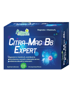 Citra-Mag B6 Expert, 50 comprimate filmate, Naturalis