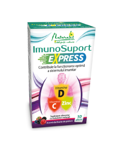ImunoSuport Express, fructe de padure, 10 plicuri, Naturalis