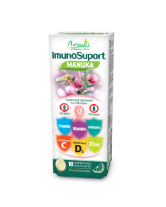 ImunoSuport Manuka, 10 comprimate efervescente, Naturalis 