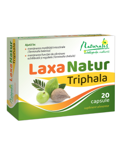 LaxaNatur Triphala, 20 capsule, Naturalis 