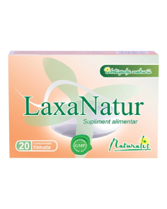 LaxaNatur, 20 comprimate, Naturalis 
