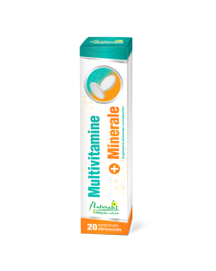 Multivitamine si minerale, 20 comprimate efervescente, Naturalis