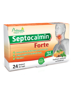 Septocalmin Forte, 24 pastile, Naturalis 