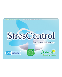 StresControl, 20 comprimate, Naturalis 