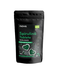 Niavis Spirulina Tablete Ecologice BIO, 125g