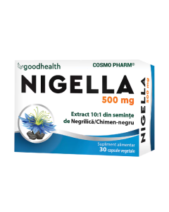 Nigella Sativa 600mg, 30 capsule, Cosmo Pharm