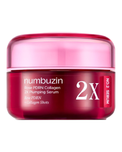 Ser de fata No.2 Rose PDRN Collagen 2X Plumping, 30 ml, Numbuzin