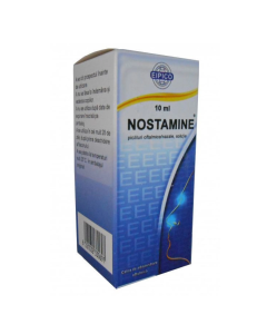Nostamine picături oftalmice/nazale, soluţie, 0,5 mg/ml + 0,5 mg/ml, 10 ml, Eipico Med