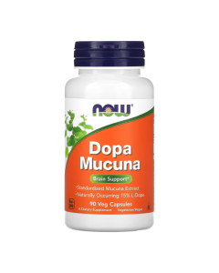 Dopa Mucuna, 90 capsule, Now Foods