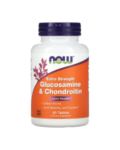 Glucosamina si Condroitina 750/600mg, 60 tablete, Now Foods