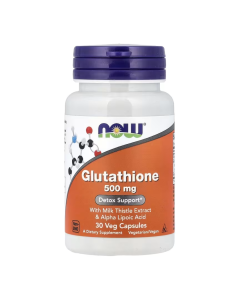 Glutation 500mg, 30 capsule, Now Foods