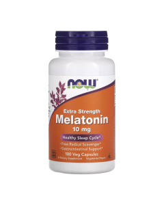 Melatonina Forte 10mg, 100 capsule, Now Foods