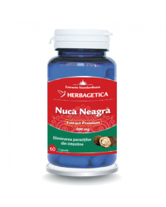 Nuca Neagra, 60 capsule, Herbagetica
