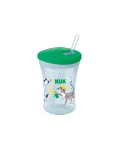 NUK Cana Evolution Action cu pai de baut, Albastru, 12 luni+, 230ml