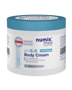 Crema de corp cu panthenol pH 5.5, 400 ml, NumisMed