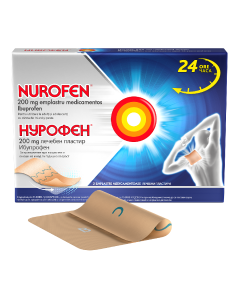 Nurofen emplastru medicamentos, 200 mg, 2 bucati, Reckitt