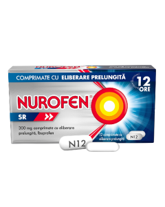Nurofen SR, 300 mg, 12 comprimate cu eliberare prelungita, Reckitt