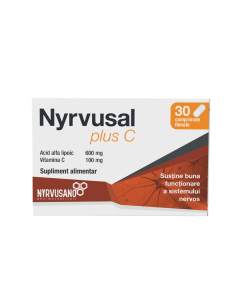 Nyrvusal plus C, 30 comprimate filmate