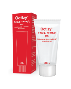 Octizy, 1 mg/g/10 mg/g gel, 30 g, Egis Pharmaceuticals