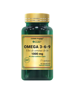 Omega 3-6-9, 1000 mg, 30 capsule, Cosmo Pharm