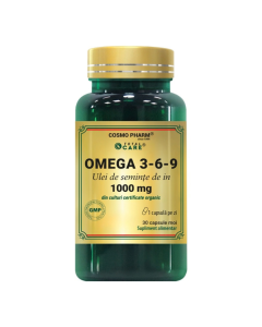 Omega 3-6-9 1000mg, 60 capsule, Cosmo Pharm
