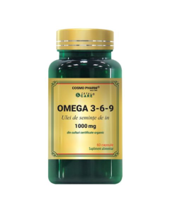 Premium Omega 3-6-9 1000mg, 60 capsule, Cosmopharm