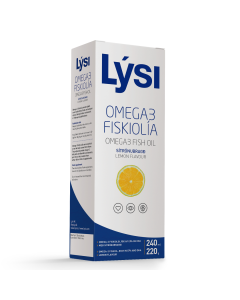 Omega 3 Lysi, aroma lamaie, 240 ml