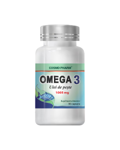 Omega 3 Ulei de peste 1005mg, 30 capsule, Cosmo Pharm