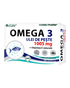Omega 3 Ulei de peste 1005mg, 30 capsule, Cosmo Pharm