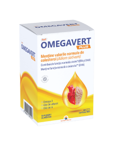 Omegavert Plus, 60 capsule, Sun Wave Pharma