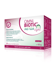 Omni Biotic Hetox Light, 30 plicuri * 3g, Institut Allergosan