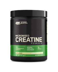 Creatina micronizata monohidrat Unflavoured, 317g, Optimum Nutrition 