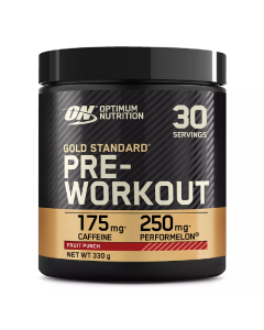 Pre-Workout pudra cu aminoacizi Gold Standard, Fruit Punch, 330g, Optimum Nutrition