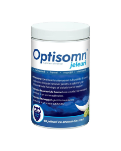 Optisomn, 60 jeleuri gumate cu aroma de cirese, Zdrovit
