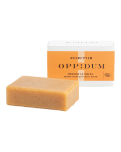 Sapun energizant pentru ingrijirea pielii, Orange Le Soleil, 100g, Oppidum 