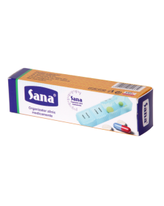 Organizator de medicamente zilnic, Sana