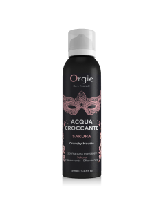 Spuma masaj Acqua Croccante Sakura, 150 ml, Orgie