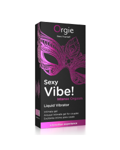 Gel stimulator masaj intim intens Sexy Vibe, 15 ml, Orgie