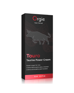 Crema pentru imbunatatirea erectiei Touro Power, 15 ml, Orgie
