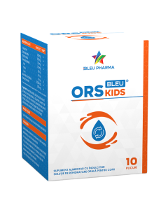ORS Kids Bleu, 10 plicuri*5.5 g, Bleu Pharma
