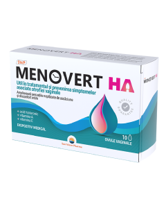 Ovule vaginale Menovert Ha, 10 bucati, Sun Wave Pharma