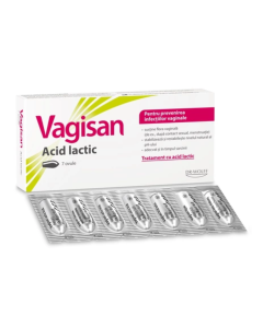 Ovule cu acid lactic Vagisan, 7 bucati, Vagisan