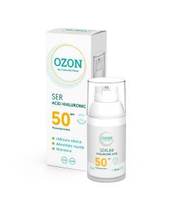Ser Acid hialuronic SPF50 Ozon, 30ml, CosmeticPlant