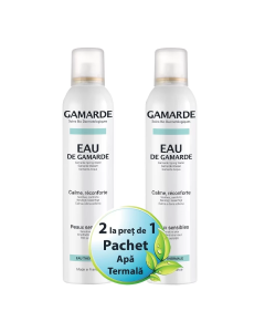 Pachet Apa termala, 2*250 ml, Gamarde