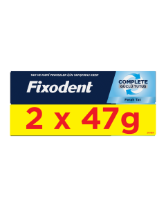 Pachet Adeziv pentru proteza dentara Complete Fresh, 2*47 g, Fixodent