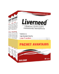 Pachet Liverneed, 3*30 tablete, West Coast