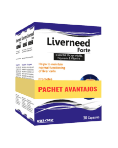 Pachet Liverneed Forte, 3*30 tablete, West Coast