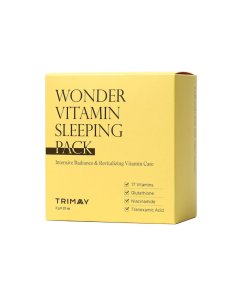 Pachet masti de noapte pentru luminozitate si revitalizare Wonder Vitamin, 20*3g, Trimay